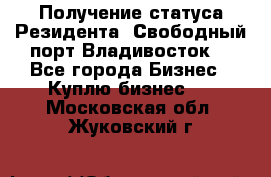 Получение статуса Резидента “Свободный порт Владивосток“ - Все города Бизнес » Куплю бизнес   . Московская обл.,Жуковский г.